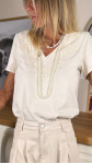 T-SHIRT EWEN CHOCOLAT