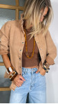 VESTE EZIA CAMEL