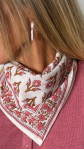 FOULARD CERISIER ROSE PM