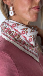 FOULARD CERISIER ROSE PM