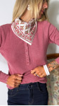 PULL NAËL VIEUX ROSE