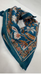 FOULARD DHELI ORAGE BLEU PM