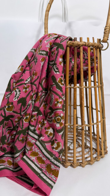 FOULARD DHELI CERISE