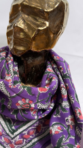 FOULARD DHELI VIOLETTE