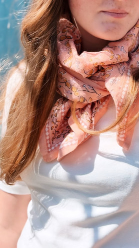 FOULARD CAGLIARI BLUSH