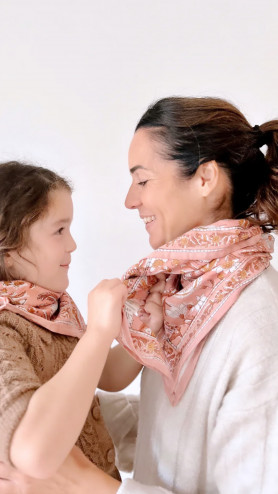 FOULARD DHELI BLUSH