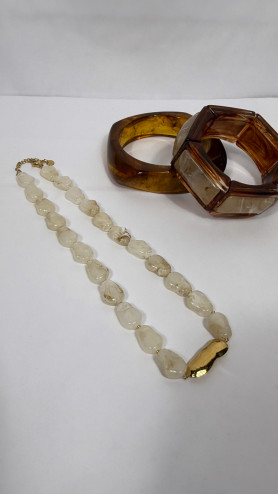 COLLIER MAGGUI BLANC