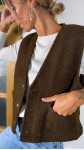 GILET PEDRO CHOCO