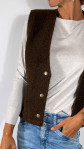 GILET PEDRO CHOCO