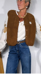 GILET LOUIS CAMEL