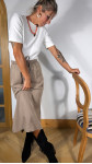 JUPE BEIGE