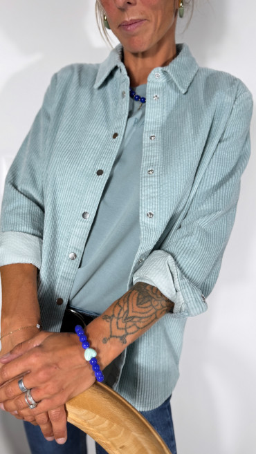 T-SHIRT TURQUOISE