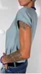 T-SHIRT TURQUOISE