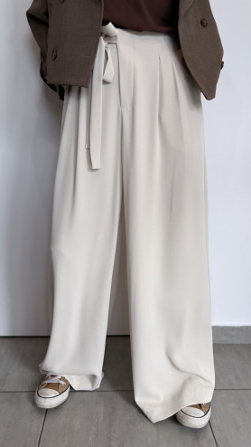 PANTALON JIU ÉCRU