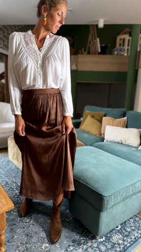 JUPE CHARLOTTE CHOCOLAT