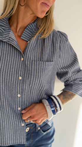 CHEMISE SUZANNE MARINE