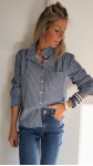 CHEMISE SUZANNE MARINE