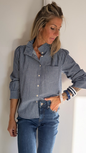 CHEMISE SUZANNE MARINE