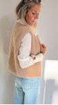 GILET DOLLIE TAUPE