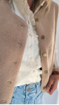 GILET DOLLIE TAUPE
