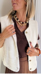 GILET DOLLIE CRÈME