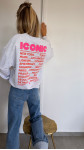 SWEAT ICONIC GRIS CLAIR
