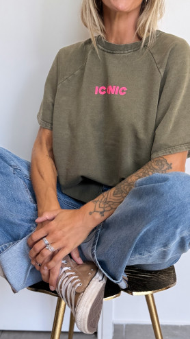 T-SHIRT  ICONIC KAKI