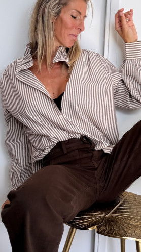 CHEMISE PAULINA RAYÉE