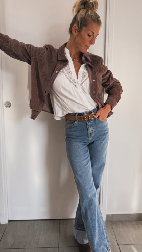 SUR-CHEMISE BROWNIE CHOCO