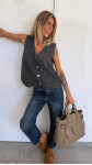 PULL JOSY GRIS