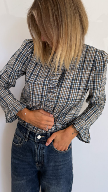 CHEMISE JULIA BLEU