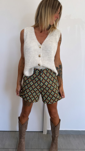 PULL JOSY ÉCRU
