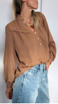 CHEMISE EMILIE CAMEL