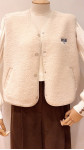 GILET NOÉLINE ÉCRU