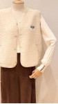 GILET NOÉLINE ÉCRU