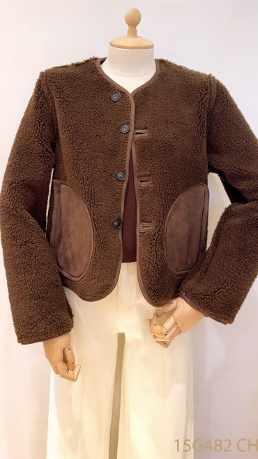 MANTEAU ANÉMONE CHOCO