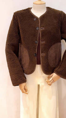 MANTEAU ANÉMONE CHOCO