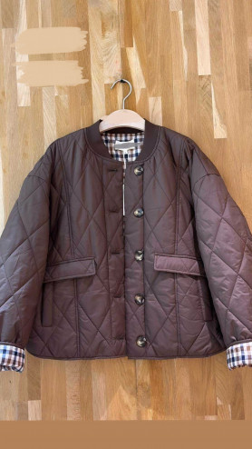 MANTEAU COLETTE CHOCOLAT
