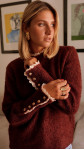 PULL DOLCÉ BORDEAUX