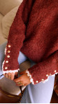 PULL DOLCÉ BORDEAUX