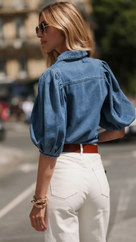 CHEMISE CLÉA JEANS