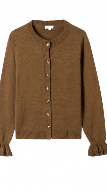 PULL CAREN CHOCOLAT