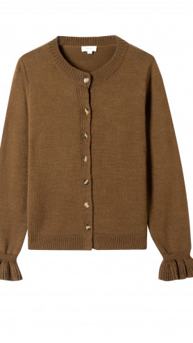 PULL CAREN CHOCOLAT