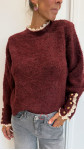 PULL DOLCÉ BORDEAUX