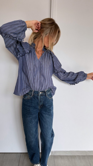 CHEMISE ALEXANDER BLEUE