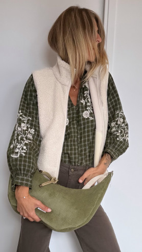 CHEMISE PASCALINA KAKI