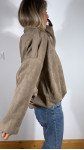 VESTE LILI MARRON