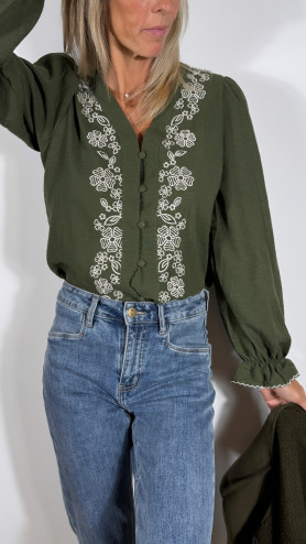 BLOUSE AODELIE KAKI BLOUSE AODELIE KAKI