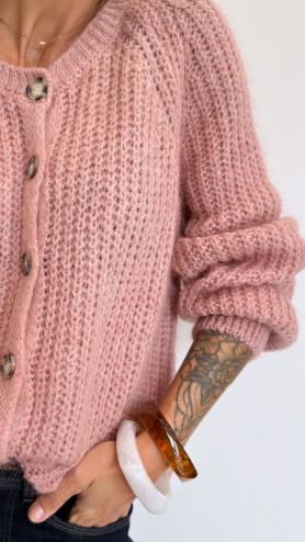 GILET GANDON ROSE GILET GANDON ROSE