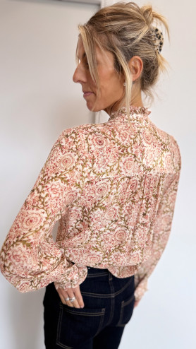 CHEMISIER NANCY ROSE CHEMISIER NANCY ROSE